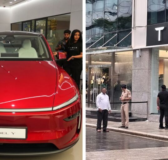 Tesla EV Enters in Indian Market with Mumbai showroom, Models Y Cars Launched in India
