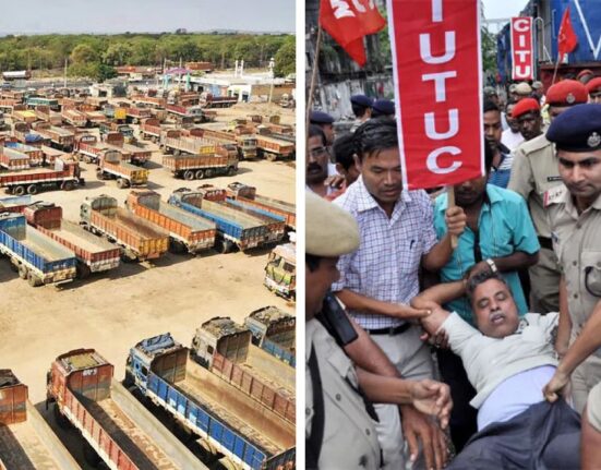 Truckers indefinite strike in Maharashtra to Protest against E Challan System