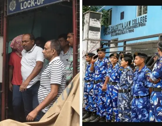 Police reconstruct Kolkata Gang Rape Crime Scene with 4 accused