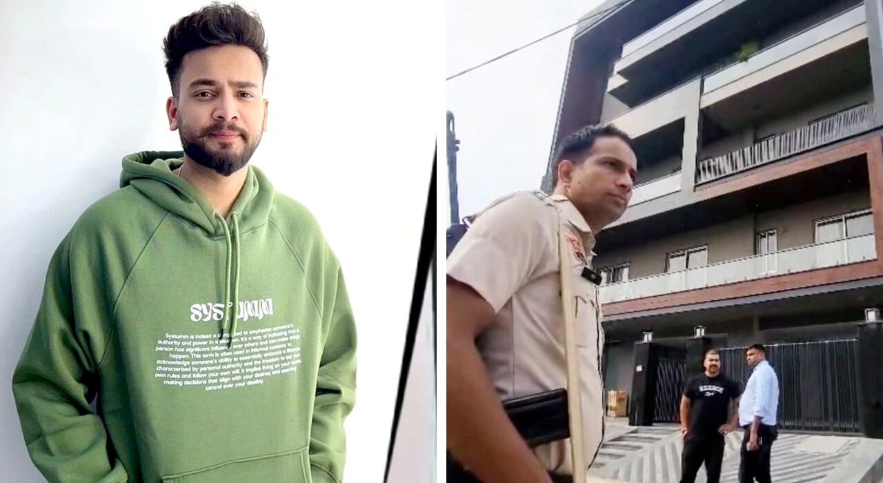 2 dozens bullets fired at Elvish Yadav House in Gurugram Today