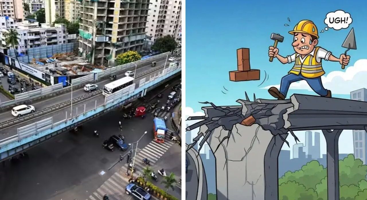 BMC Orders to Demolished and Rebuilt 7 year old Mumbai's Goregaon Flyover