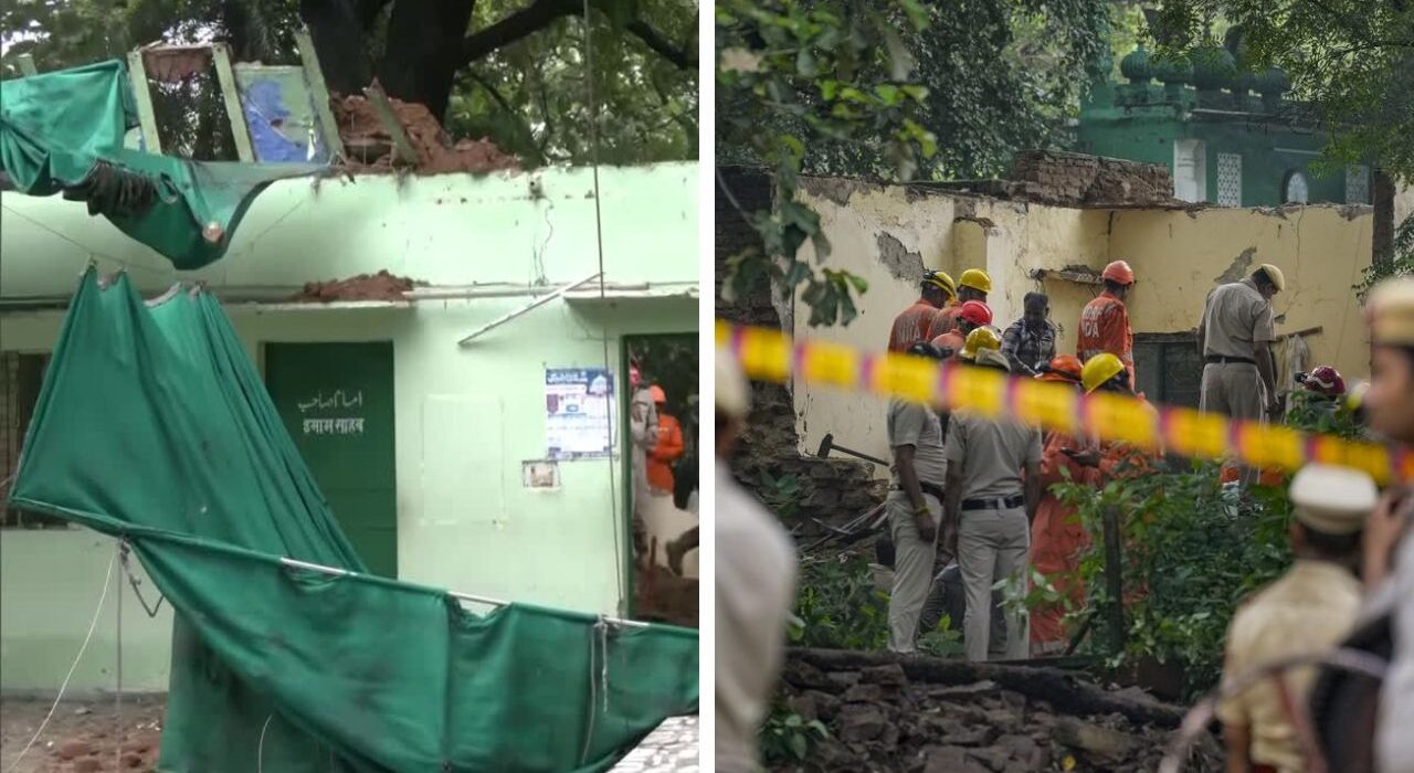 Dargah Wall Collapsed in Delhi: Six dead, five injured near Humayun’s Tomb