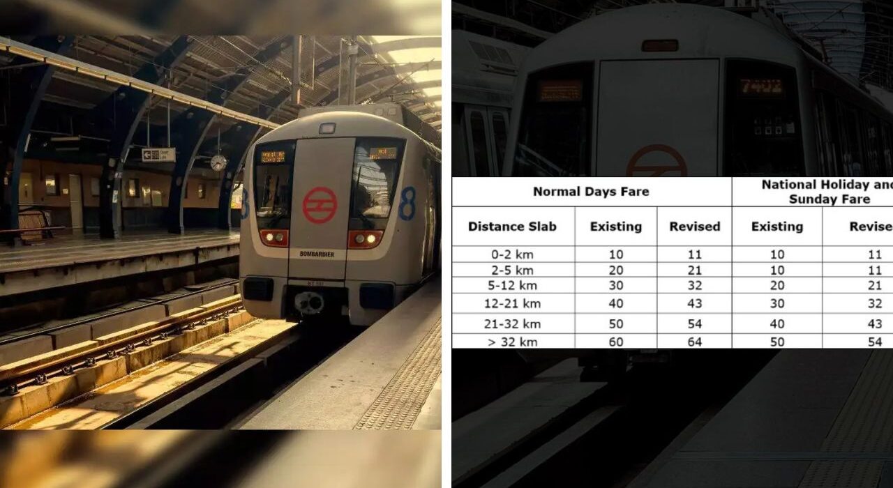 Delhi Metro Fare Hike 2025: DMRC Increase Ticket Prices from Re 1 to Rs 4 after 8 years