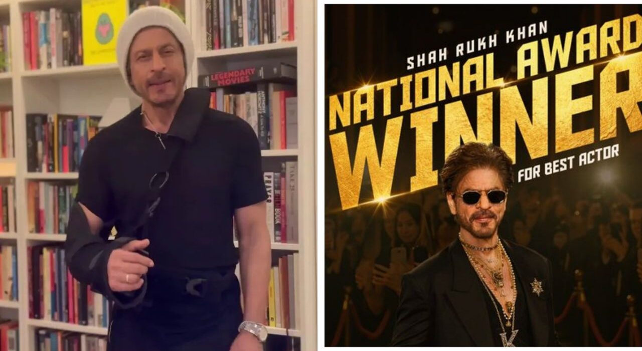 Injured Shah Rukh Khan won first National Award for Best Actor in 71st National Film Awards