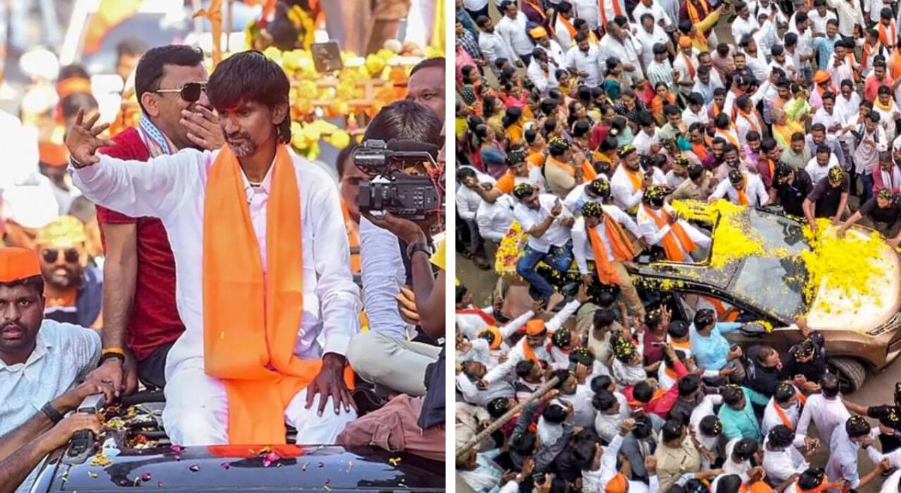 Maratha Morcha supporters Marched today On August 29 At Azad Maidan