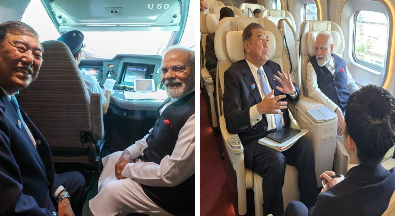 Modi and Ishiba's Bullet Train Ride Accelerates India-Japan Ties