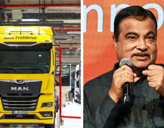 Nitin Gadkari New Order Electric trucks get toll exemptions for extra weight