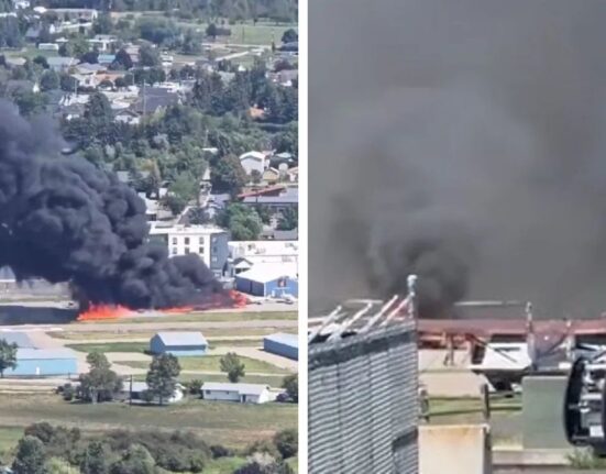 Plane Crash in Montana: Two Aircrafts Collide , Cause Major Fire