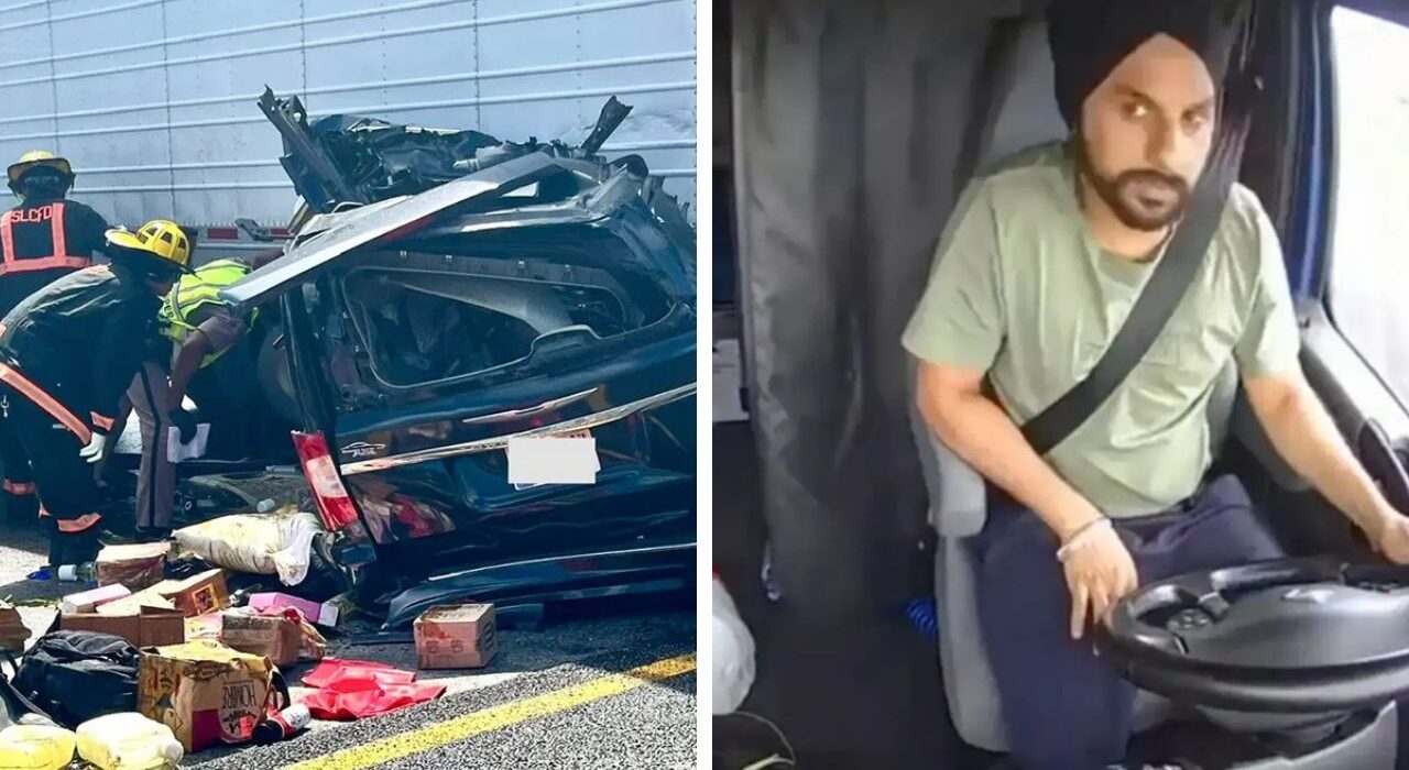 Punjabi driver, Harjinder Singh made a illegal turn in Florida, Kill 3 People