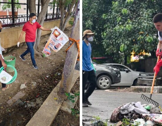 Gurugram expats and locals Join Trash Cleanup Showdown