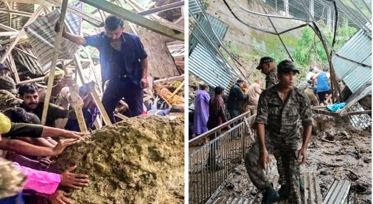 Vasihno Devi Landslide and Heavy Rainfall: 13 Killed includes 9 Pilgrims Struck