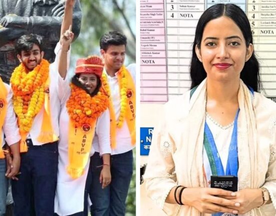 ABVP's Aryan Maan won DUSU Election 2025 with 28,841 votes