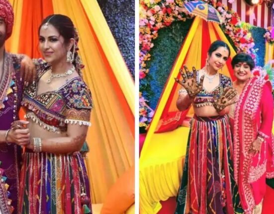 Avika Gor inks family and in-laws' names in wedding mehndi