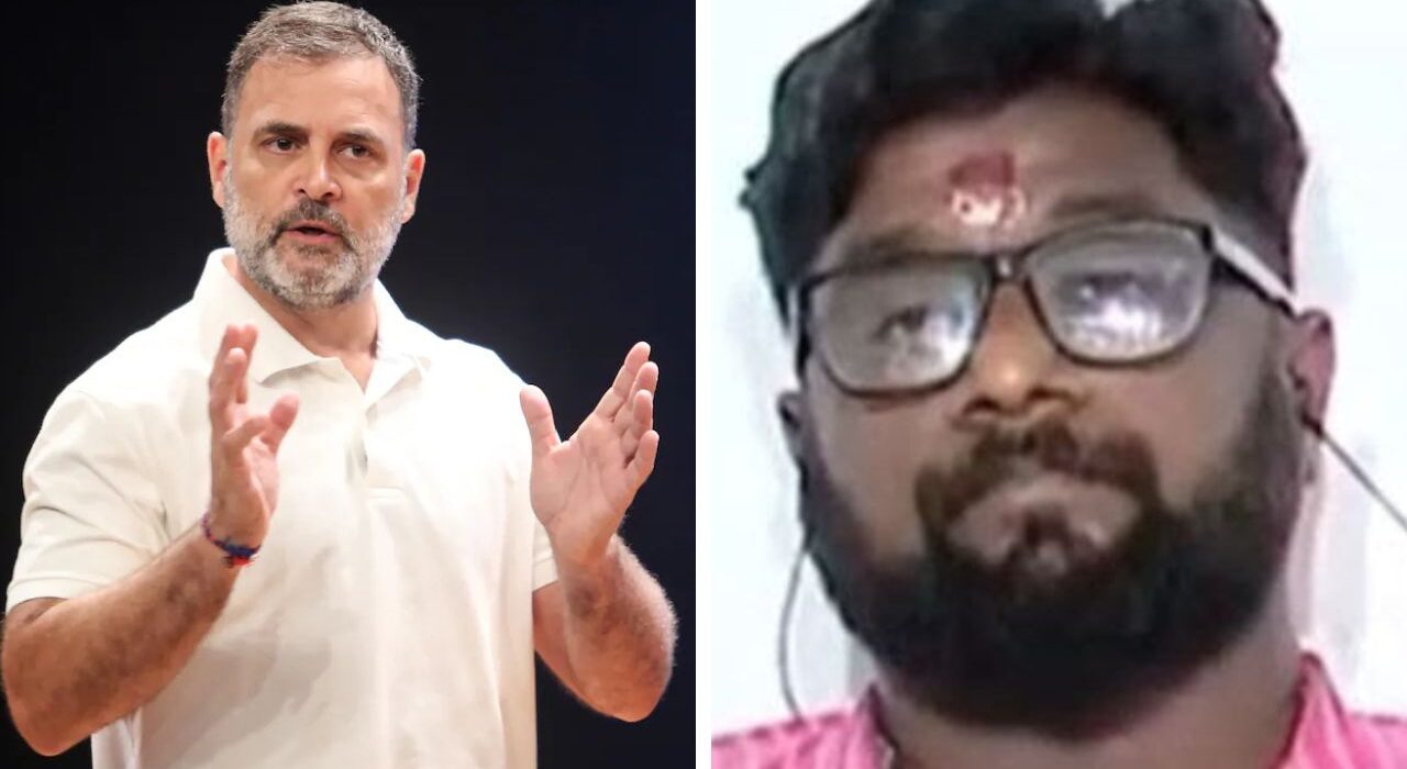 BJP Spokesperson Printu Mahadev Threatens to Shoot Rahul Gandhi on Live TV