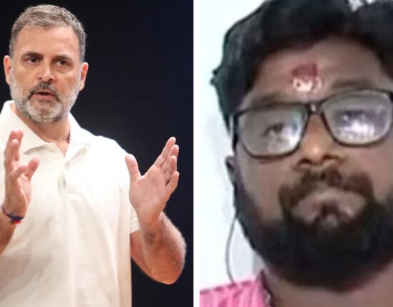 BJP Spokesperson Printu Mahadev Threatens to Shoot Rahul Gandhi on Live TV
