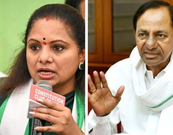 BRS suspends K Kavitha for ‘anti-party activities’