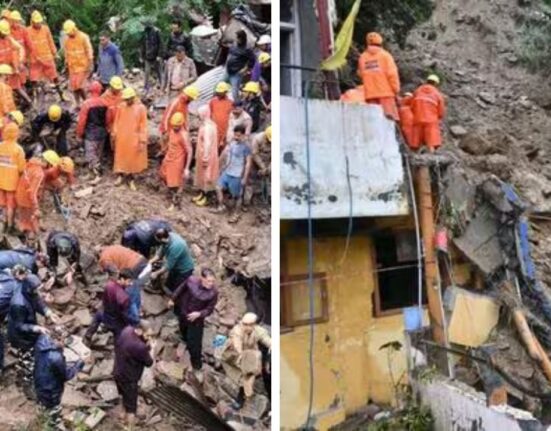 Himachal landslide Hits Kullu, Kills women and our family members trapped