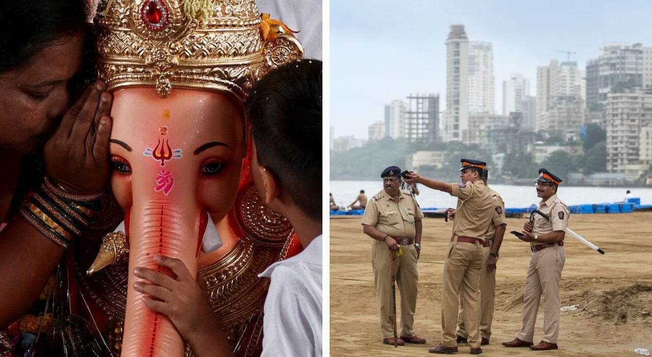 Mumbai Received the ‘14 terrorists-bombs' threat on Ganesh Visarjan