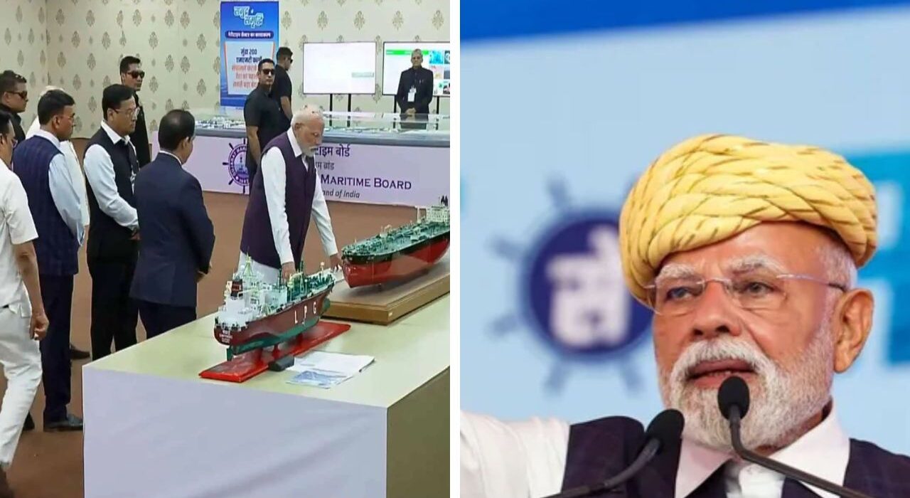 Modi Launches Rs 34,200 Crore Maritime Projects in Gujarat for Self-Reliance