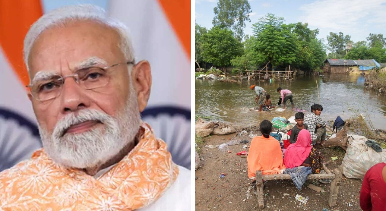 PM Modi Confronts Flood Devastation in Himachal and Punjab Today
