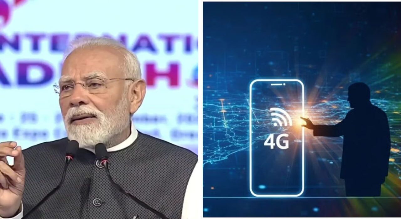 PM Modi Inaugurates BSNL Indigenous 4G Network and Rs 60,000 Crore Projects in Odisha