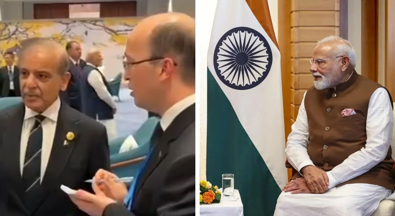PM Modi, Shehbaz Sharif Silent standoff at China summit