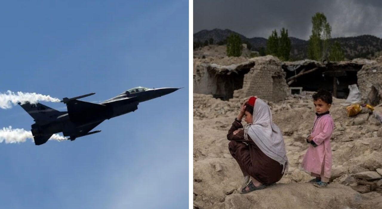 Pakistan Air Force dropped eight LS-6 bombs on Matre Dara village, 30 Dead