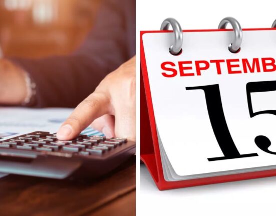 September 15 Advance Tax Payment Deadline: Charge 1 % a month on the shortfall for three months