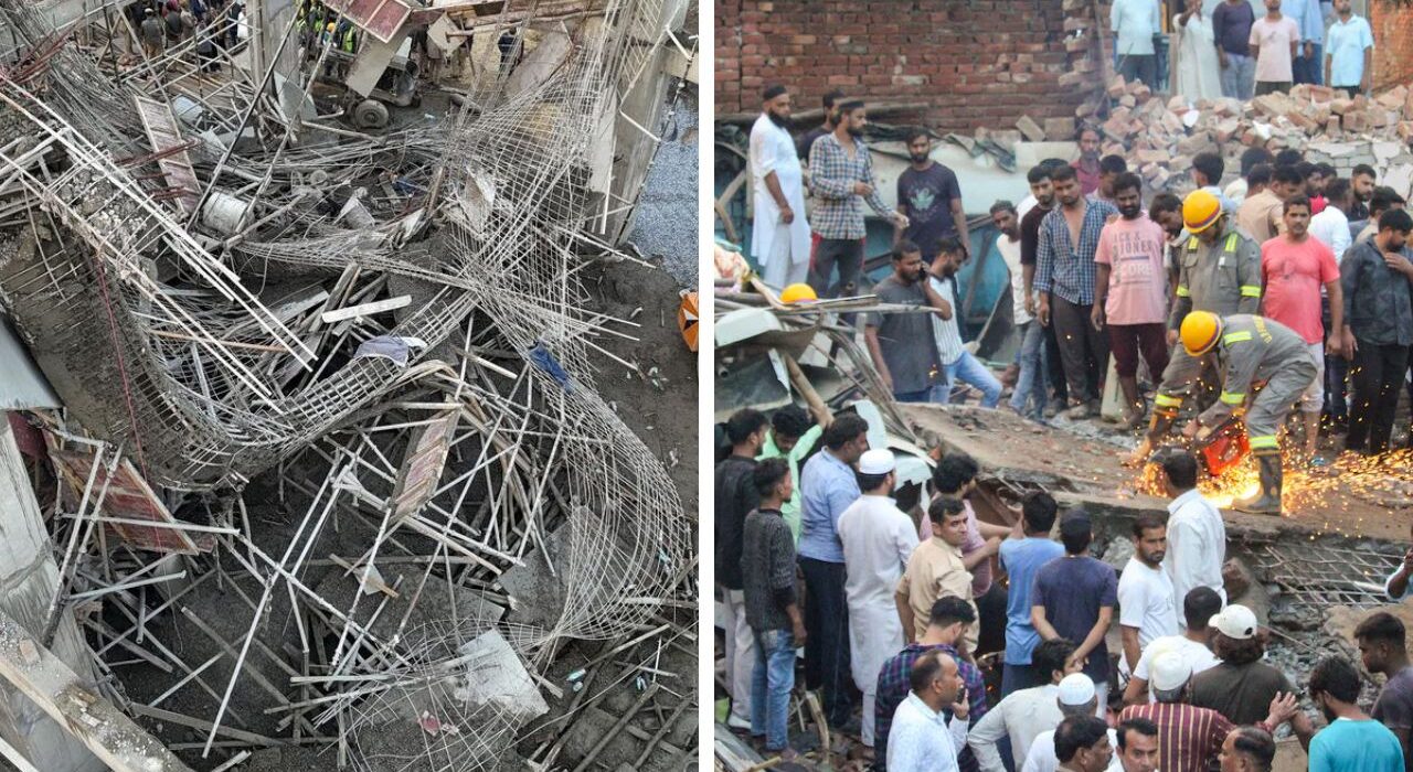 Under-construction house roof collapsed in Uttar Pradesh: 3 Workers killed, 4 Injured