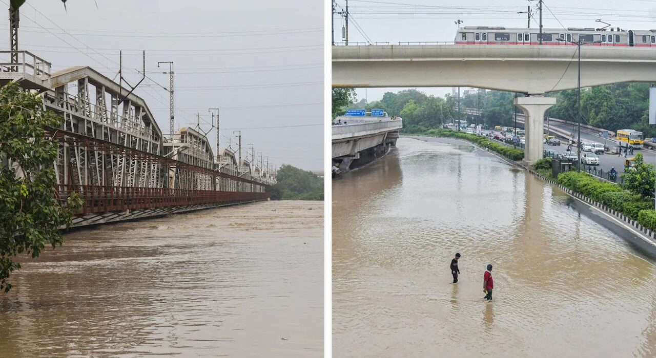 Yamuna River Water level Rises To 207.41 Metres in Flooded Delhi