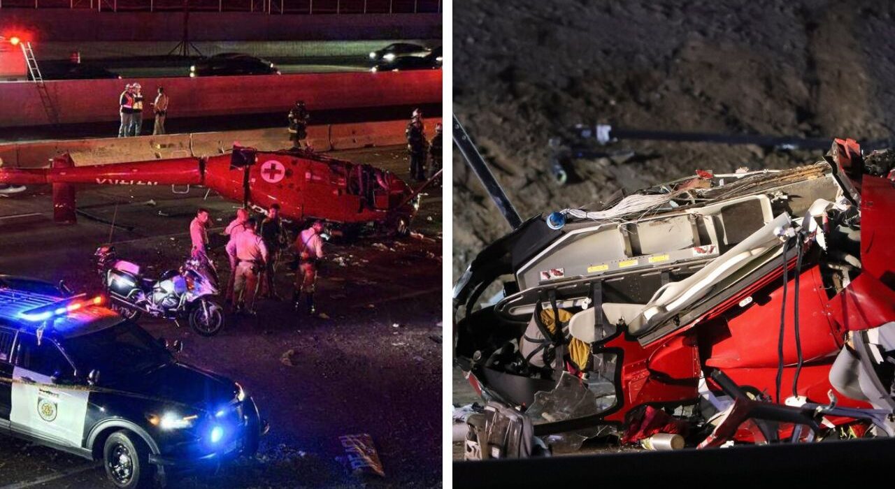 3 Injured in Sacramento Medical helicopter crash, hits Highway 50