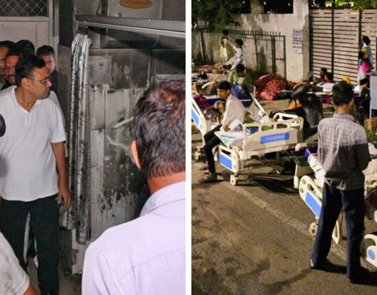 8 Dead in Fire accident In ICU Of Jaipur's Sawai Man Singh Hospital