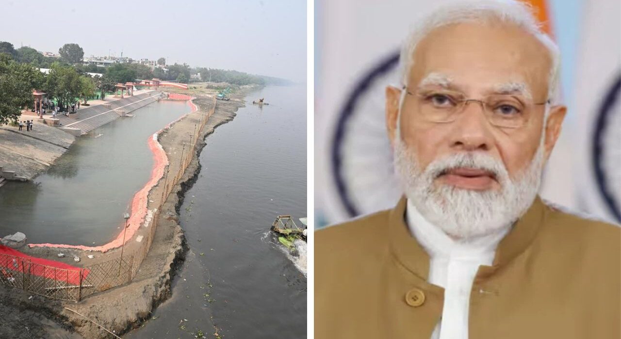 AAP Alleges BJP Built Artificial Yamuna for Modi's Dip in Chhath Puja