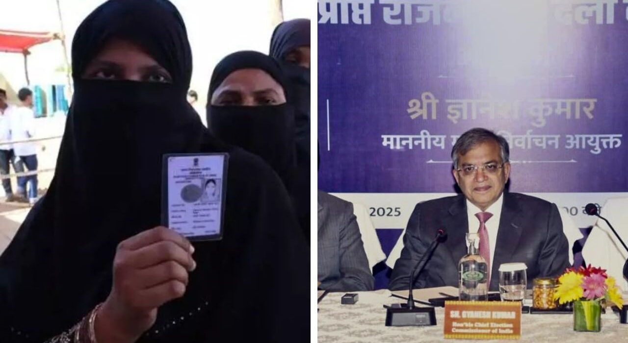 BJP Asks ECI to Check Burqa-Clad Women Voters in Bihar Elections