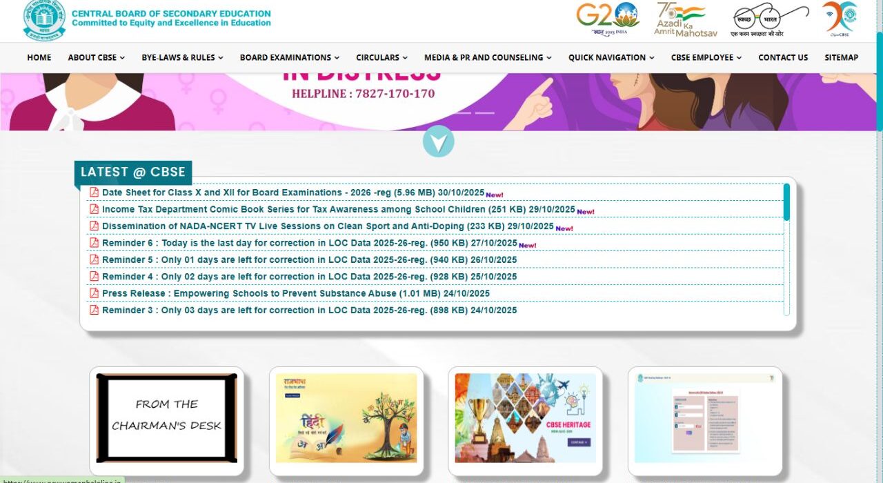 CBSE Board issue 10th, 12th Datesheet 2026, Exams starts from 17 February