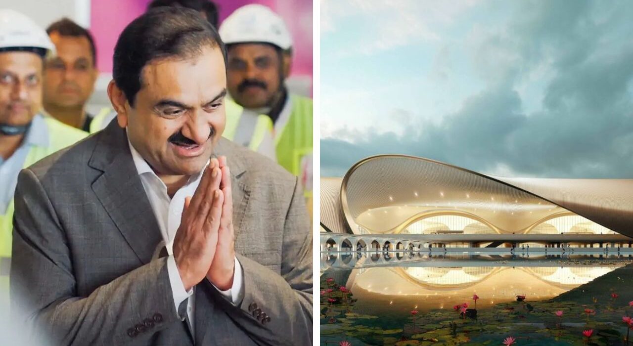 Gautam Adani saluted the efforts of workers On Navi Mumbai Airport Construction