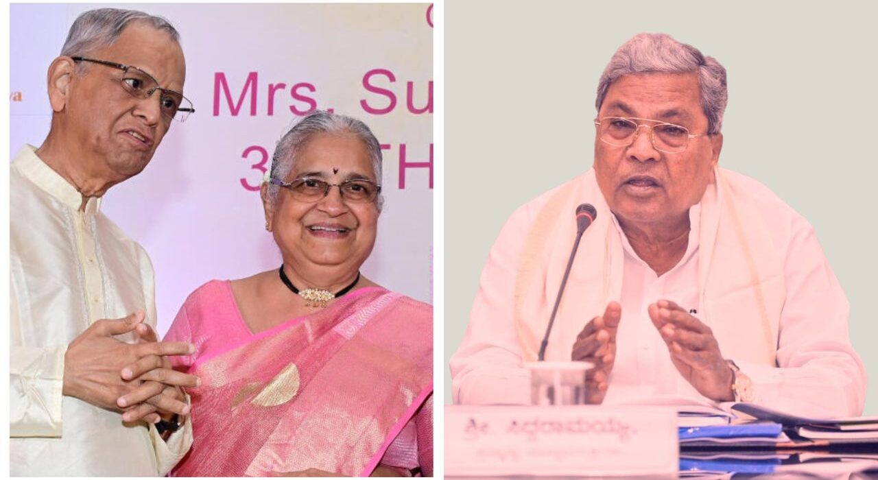 Karnataka CM Siddaramaiah slams Narayana Murthy and Sudha Murty for Skipping Socio-Economic Survey
