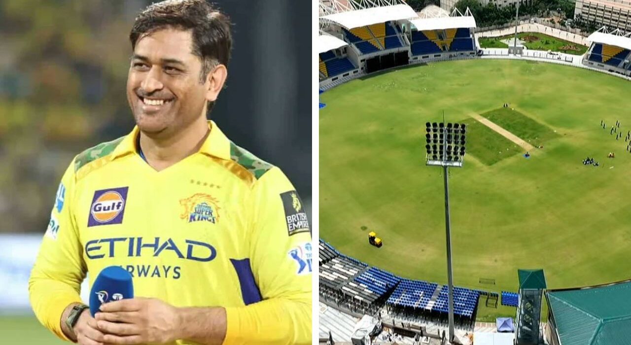MS Dhoni Inaugurates Velammal International Cricket Stadium in Madurai
