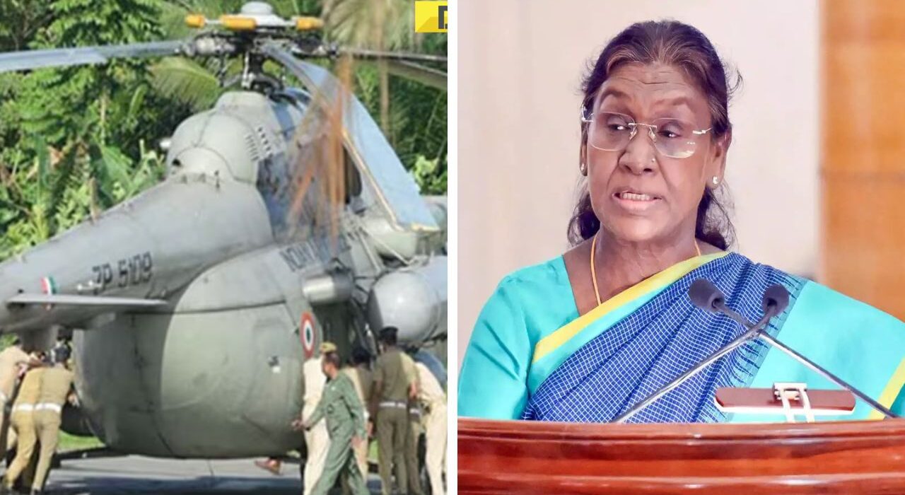 President Droupadi Murmu Makes History as First Woman to Visit Sabarimala Amid Helipad Mishap