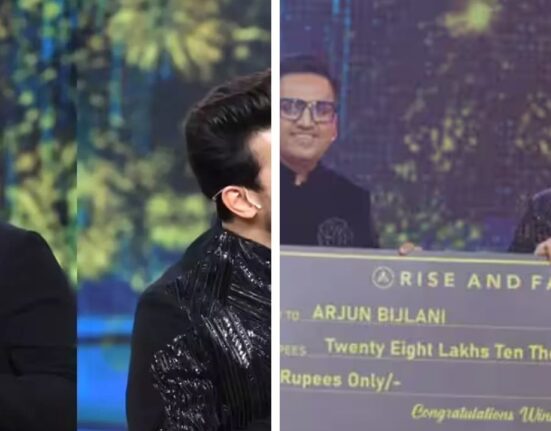 Rise and Fall Winner Arjun Bijlani take 28 lakhs to home