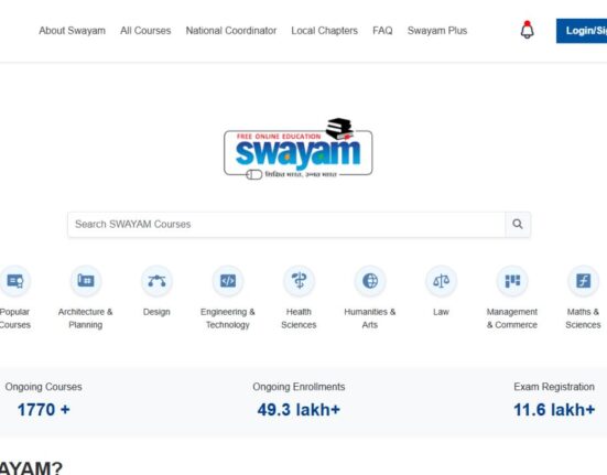 SWAYAM 2025 July semester registration opens from 8 October to 30 October