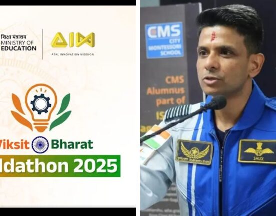 Shubhanshu Shukla encourage students to take part in Viksit Bharat Buildathon 2025