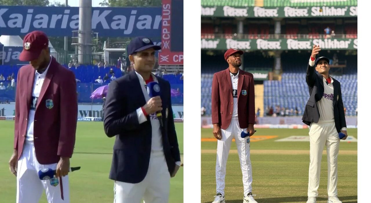 Shubman Gill Wins First Test Toss, India Bats First in Delhi vs West Indies