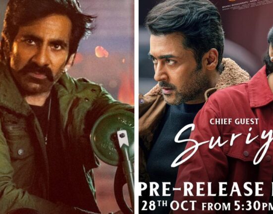 Suriya Joins Ravi Teja as Chief Guest for Mass Jathara Pre-Release in Hyderabad