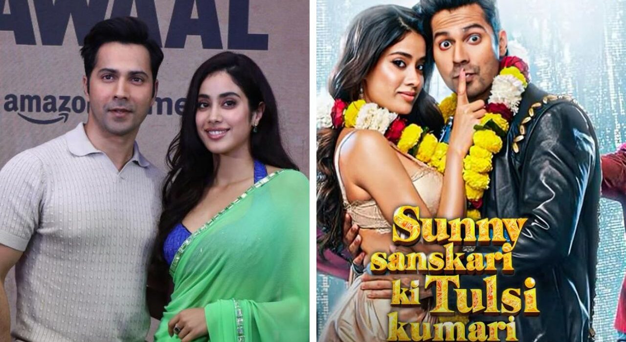 Varun Dhawan, Janhvi Kapoor step out For Screening of Sunny Sanskari Ki Tulsi Kumari