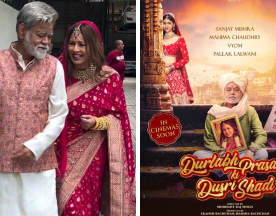 Video of Mahima Chaudhry and Sanjay Mishra in Wedding Outfit Gone Viral