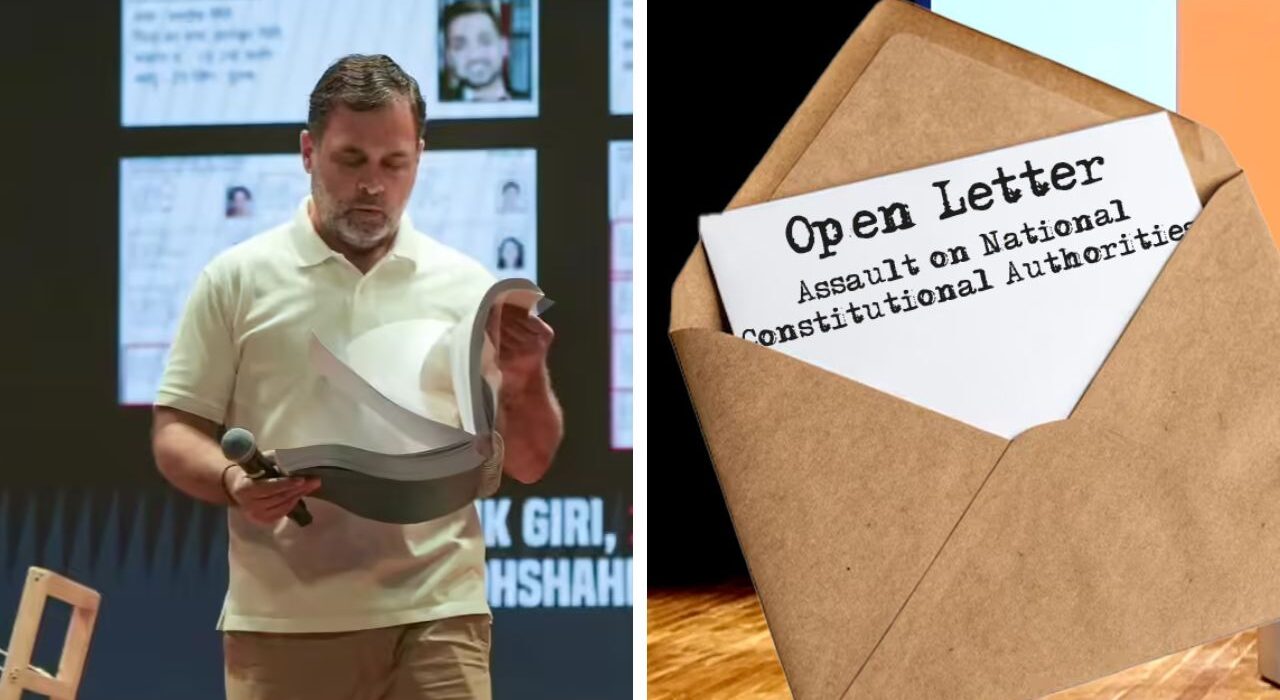 272 Eminent Citizens Issue Open Letter Condemning Rahul Gandhi and Congress Party for Undermining EC