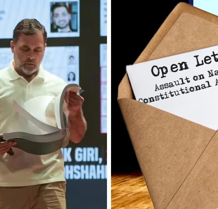 272 Eminent Citizens Issue Open Letter Condemning Rahul Gandhi and Congress Party for Undermining EC