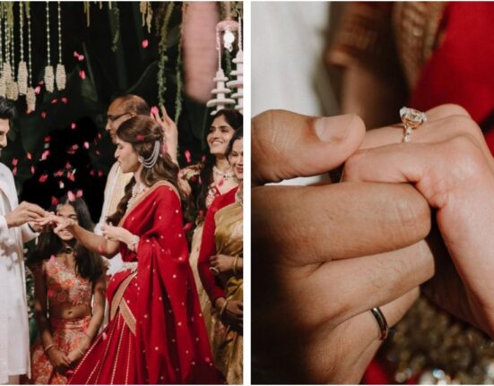 Allu Sirish Engages Girlfriend Nayanika Reddy in Intimate Family Ceremony