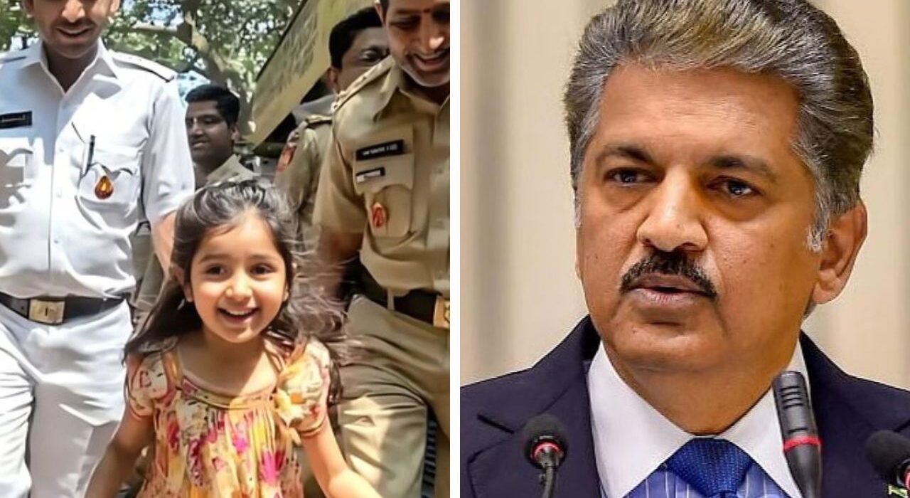Anand Mahindra Praise Mumbai Police for reuniting 4 year old girl with family after 6 months of missing